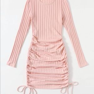 Never Worn Long Sleeve Pink Dress